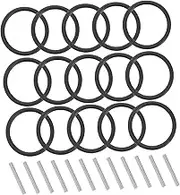 Versatile Electric Wrench Maintenance Kit 20 Pieces Retainer Ring Clip Set Accurate Fit for Socket Wrench Repair