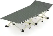 MEFESE Folding Camping Cots Portable Sleeping Cot 10 Feet Camping Bed for Outdoor Travel Camping