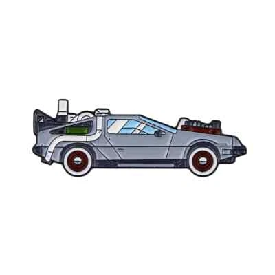 Delorean Back To The Future Marty McFly Flux Capacitor Pin Brooch badge lapel
