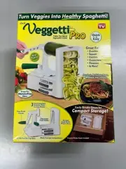 Veggetti Pro Spiralizer Spiral Vegetable Slicer Cutter Salads Slaw As Seen on TV