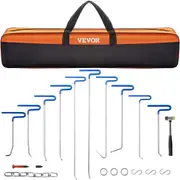 Rods Dent Removal Kit, 20 Pcs Paintless Dent Repair Rods, Stainless Steel Dent Rods, Whale Tail Dent Repair Tools, Professional Hail Dent Removal Tool For Minor Dents, Door Dings And Hail