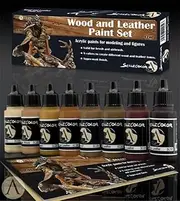 Scalecolor Wood and Leather Paint Set