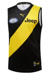 RICHMOND Jumper Premiers 2019 Puma AFL 2020 Home Jeep Nib Size L