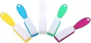 Set of 5 Nail Art Dust Cleaning Brush Manicure Pedicure Nail Washing Brush