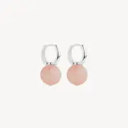 Capella Rose Quartz Earrings