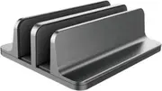 Vertical Laptop Stand Organizer, Sturdy Compatible with MacBook Pro/Air, Mac Mini & iPad Pro