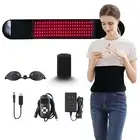 125LED 660&850NM Infrared＆RED Light Therapy Belt Back Pain Relief Wrap