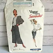 Vogue Sewing Pattern 2086 Size 12 Betty Jackson Individualist Coordinates