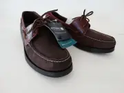 Sperry 2-Eye Dark Brown Leather Mako Boat Shoe Men's 12M/45.5M