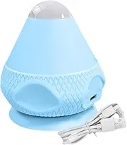 Wall Mounted Massage Ball,Cone Electric Deep Tissue Massager For Back | Myofascial Release Tool Massage Ball Pliability Sphere, 2-Speed Temperature Dual Mode Massage Ball For Neck Myofascial Release