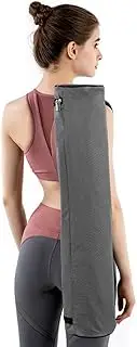 Yoga Mat Bag Full-Zip Exercise Gym Carry Bag Durable Adjustable Shoulder Strap Multi-Functional Storage Bag