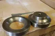 2 Pcs TAPPER shape Dimple die 80mm shaft, 3.15"