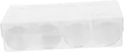 DOITOOL 1 Set Transparent Plastic Coin Storage Box for Coin Collectors with Visibility Up
