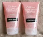Lot Of 2 Neutrogena Oil-Free Wash Pink Grapefruit Scrub 4.2 Oz ea