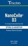 Medlab NanoCelle D3 Oral Spray | 30ml