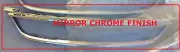 Ford FPV FG F6E GTE front bumper bar cover upper grille SURROUND MOULD - CHROME