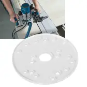 Router Base Plate W/ Centering Pin Screws For Trim Routers Auxiliary Tool