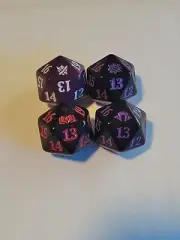 4 Mtg Pre Realse D20 Countdown Dice
