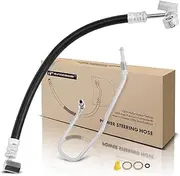 A-Premium Power Steering Pressure Line Hose Assembly Replacement for Nissan Sentra 2000-2002 Pump To Rack Both Upper And Lower