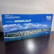 Aloha Honolulu! VTG Springbok Panoramic 700 Piece Jigsaw Puzzle