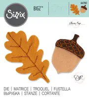 Sizzix Acord & Oak Leaf Bigz Die