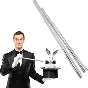 Pimp Cane | Durable Aluminum Alloy Double-Section Dancing Sticks | Wear-Resistant and Detachable Hip Hop Pimp Gangster Fancy Dress Costume Accessory | Magic Sticks Stage Props