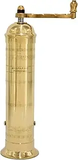 Brass Pepper Mill 105 10" - Alexander Handmade Mills