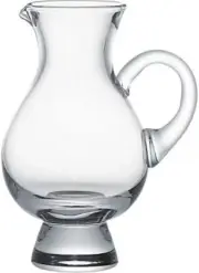 Crate and Barrel Whiskey Pitcher 8 oz Glass