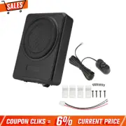 GEARZAAR 10'' Car Under-Seat Active Subwoofer Power Amplifier Bass Slim P