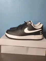 Nike Air Force 1 '07 LV8 'Double Swoosh - Black White' Size 8