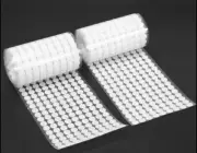 15mm Hook & Loop Self Adhesive Dots In White Stick On Coins (204 pairs)