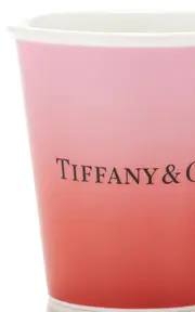 [Tiffany & Co.] Set-of-Two Bone China Coffee Cups