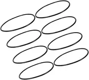 CHILDWEET 8pcs Washer Water Filter Water Purifier Part Replacement Silicone Seals Rings for Water Purifier Gasket Supply Gaskets Rubber Seal Silicone Seal Gasket Silica Gel Black