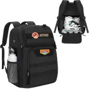 Skate Bag Fits Shoes up to Us Mens 13, Roller Skate Backpack with Multi Accessor