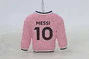 FOCO - MLS Soccer Holiday Sweater Resin Xmas Christmas Tree Hanging Ornament (Inter Miami CF-Lionel Messi)
