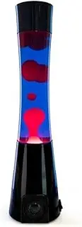 MDI Motion Lava Lamp with Bluetooth Speaker, Black/Purple/Red