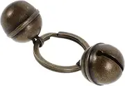 CIYODO Metal Decorative Bells Cat Collar Charm Puppy Bell Wear-resistant Accessory Craft for Pet Collars