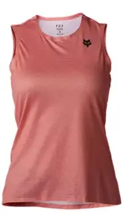 Fox Racing Flexair Ascent Womens Sleeveless MTB Jersey Salmon XL