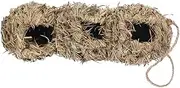 GANAZONO 1pc Woven Bird Nest for Pets Grass Birdhouse with Hanging Rope for Pet Birds Feeding and Perching Enhances Natural Home Decor