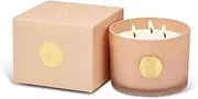 340g Creme Brulee Serenity Candle with Frosted Jar (Multi)