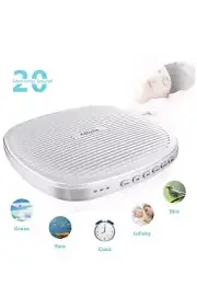 White Noise Machine, Portable Sleep Therapy Sound Machine with Timer