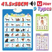Electronic Learning Book English Interactive Reading Kids Early Educational Toys