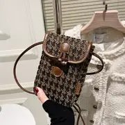 Versatile Leather Crossbody Bag Shoulder Phone Bag for Women