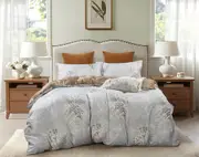 Abbotson Duvet/Doona/Quilt Cover Set - Queen/King/Super King Size Bed M453