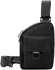 [Generic] Small Sling Bag Chest Bag - Mini Cross Body Shoulder Bag for Men Women Waterproof Crossbody Sling Phone Bag for Cycling Travel Outdoor Sports