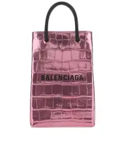 Balenciaga Leather Phone Case