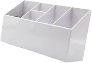 Barber Scissors Holder Box Shear Holder Barber Supplies Storage Box Salon Hairdressing Tool Organizer for Hairstyling Brushes, White