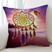 The Beach Magical Dream Catcher Cushion Cover