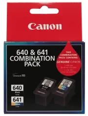 Canon PG640 Black & CL641 Colour Combo Pack