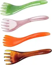 Healeved 4Pcs Scalp Massager Comb for Hair Growth Portable Relaxation Tool Smooth Head Massage Combs for and Improved